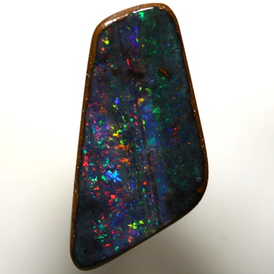SOLID BOULDER OPAL Rich bright fire.
